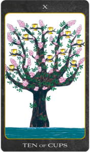 Ten of Cups, Tarot House Ten of Cups, Tarot House